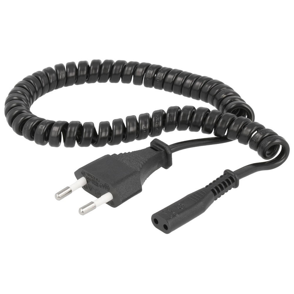 Cable rizado para afeitadoras de 1.80m Cable rizado para afeitadoras de 1.80m