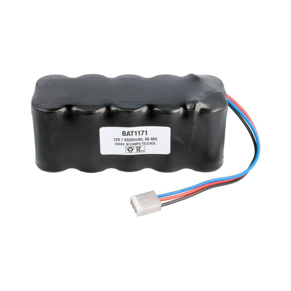 Packs de Baterías para Medidor de Campo Televes 12V/4500mAh NI-MH - Baby C x 4, Conector Packs de Baterías para Medidor de Campo Televes 12V/4500mAh NI-MH - Baby C x 4, Conector