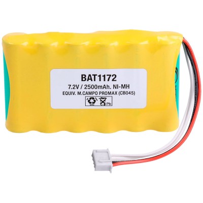 Packs de Baterías para Medidor de Campo Promax 7.2V/2500mAh NI-MH - AA x 6, Conector