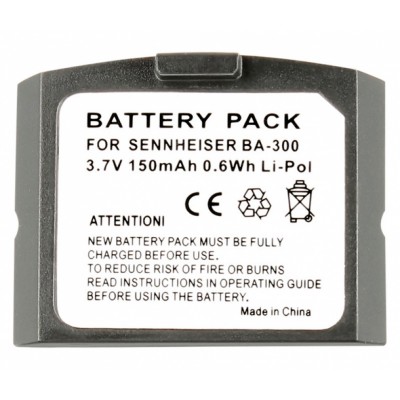 Batería para auricular SENNHEISER SET 900, BA300 3.7V/150mAh Li-Polímero