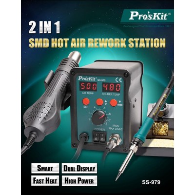 SS-979 Estación repair digital profesional 760W de Proskit