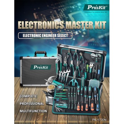 PK-1700NB Maleta de herramienta para técnico eléctrico y electrónico de Proskit