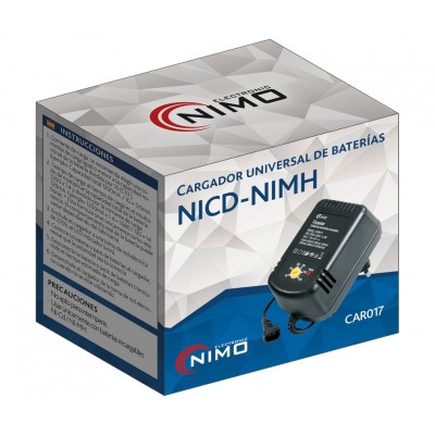 CAR017 Cargador para Pack baterías Ni-CD/NI-MH