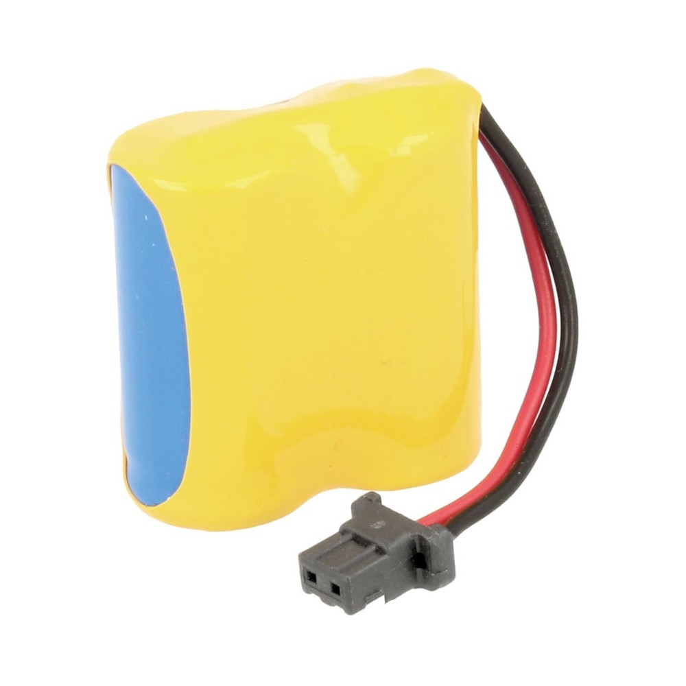 Pack de baterías para Teléfono 2.4V/300mAh Ni-CD 2 x 1/2AA, Lado a lado, conector Pack de baterías para Teléfono 2.4V/300mAh Ni-CD 2 x 1/2AA, Lado a lado, conector