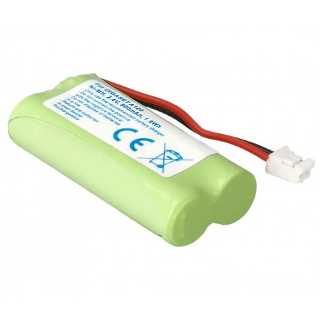 Pack de Baterías de reemplazo 2.4V/800mAh NI-MH - AAA/RC03 X 2 conector