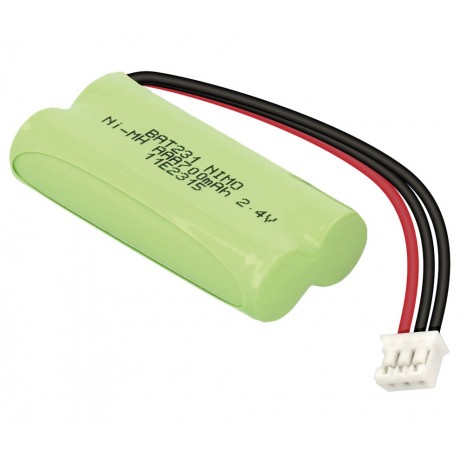 Pack de Batería de reemplazo 2.4V/700mAh NI-MH -  AAA/RC03 X 2 conector 3 contactos