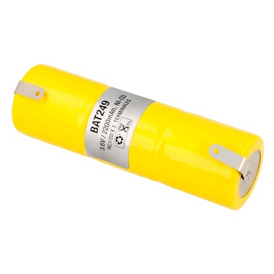 Pack de Baterías de 3.6V/2200mAh Ni-CD - RC1/2D x 3, Bastón