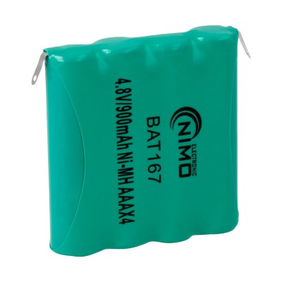 Pack de baterías de 4.8V/900mAh NI-MH - AAA/RC03 X 4
