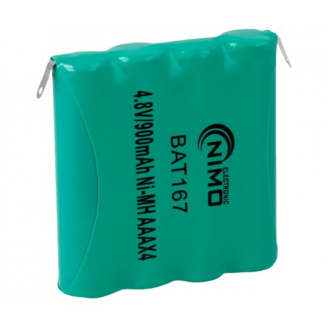 Pack de baterías de 4.8V/900mAh NI-MH - AAA/RC03 X 4