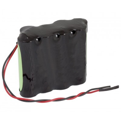 Pack de baterías de 9.6V/2500mAh NI-MH - AA x 8, tresbolillo cables
