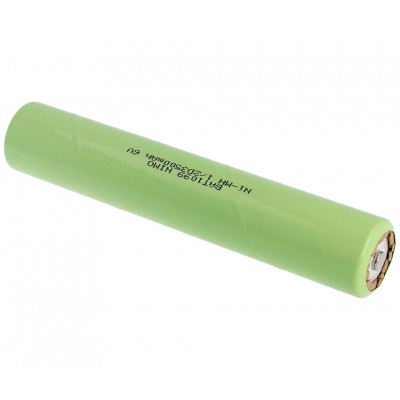 Pack de Baterías para linterna de 6V/3500mAh NI-MH - 1/2D X 5, Bastón