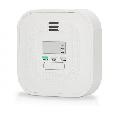 COA-4010 Detector de monóxido de carbono con display y Pila de Alecto