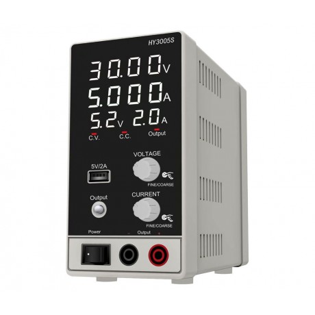 HY3005S Fuente de alimentación Digital Regulable 0-30V/0-5A