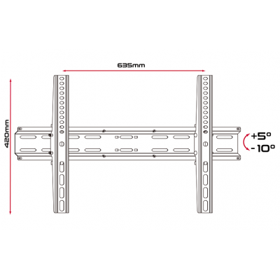 UWM-3280/TILT Soporte para LCD y plasma de 32" a 80" con inclinación