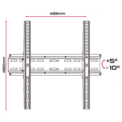 UWM-2355/TILT Soporte para LCD y plasma de 23" a 55" con inclinación