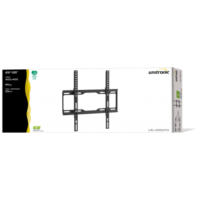 UEL-2355/FIX Soporte de Pared para TV LED/TFT de 23" a 55" Fijo y VESA 400x400