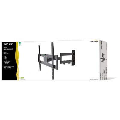 UWM-3280/3 Soporte de Pared para TV LED/TFT 32"-80" articulado y VESA 600x400