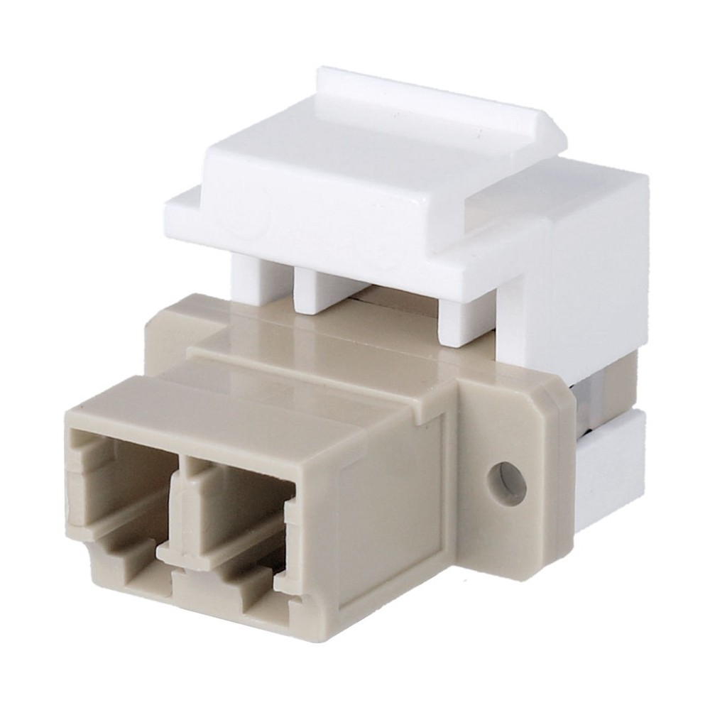 CON1066 Módulo Keystone fibra óptica hembra LC Dúplex CON1066 Módulo Keystone fibra óptica hembra LC Dúplex