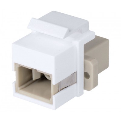 CON1067 Módulo Keystone fibra óptica hembra SC Simplex (5 unidades)