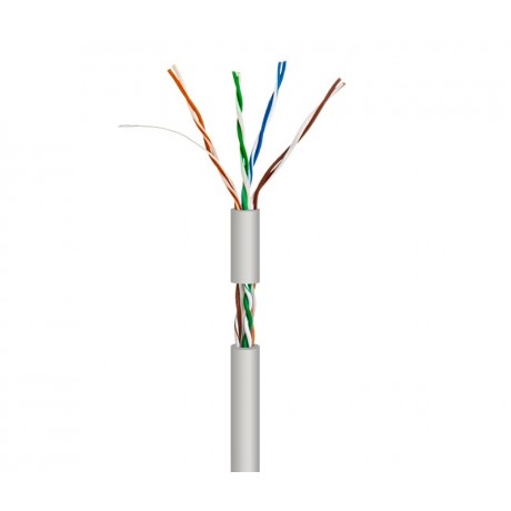Cable para Datos Cat.5e UTP rígido interior AWG24 1000m Carrete de Madera - WIR9110