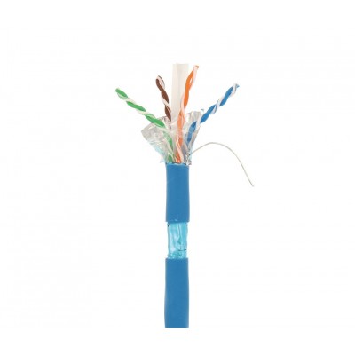 Cable para Datos Cat.6  Cobre F/UTP rígido interior 23AGW LSZH 305m Carrete Madera - WIR9084