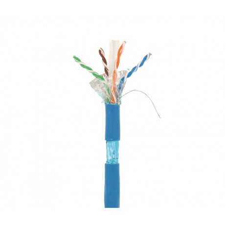 Cable para Datos Cat.6  Cobre F/UTP rígido interior 23AGW LSZH 305m Carrete Madera - WIR9084