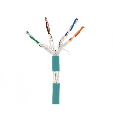 Cable para Datos Cat.6a  Cobre U/FTP rígido interior 23AGW LSZH 305m Carrete Madera - WIR9081