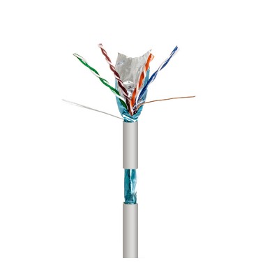 Cable para Datos FTP Cat.5e rígido Libre de Plomo 100m, Bobina - WIR9074