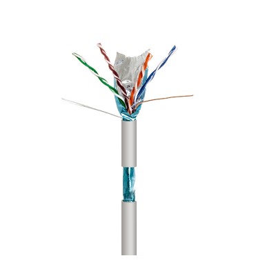 Cable para Datos FTP Cat.5e rígido Libre de Plomo 305m, Bobina - WIR9077