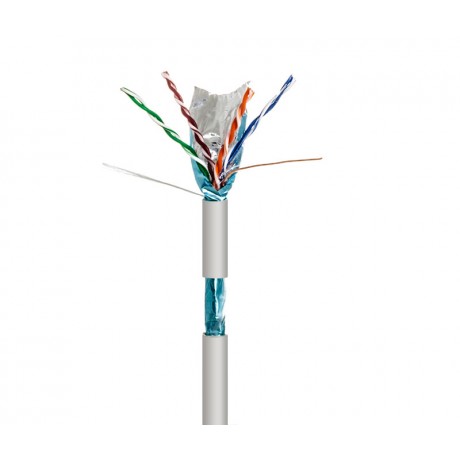 Cable para Datos FTP Cat.5e rígido Libre de Plomo 1000m, Carrete de madera - WIR9112