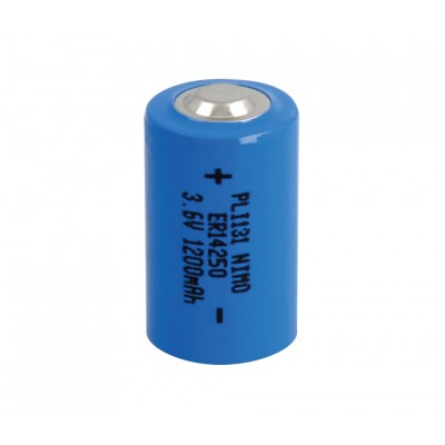 ER14250 Pila Litio 3.6V/1200mAh 1/2AA