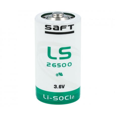 LS26500 Pila Litio LS26500 3.6V/7.700mAh de Saft