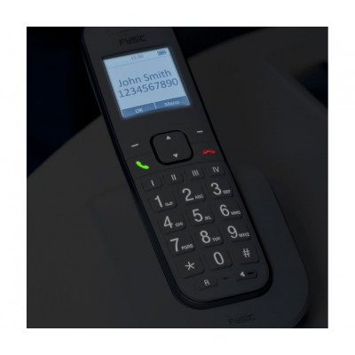 PROFOON PDX600 Teléfono inalámbrico DECT-GAP con agenda telefónica, gran autonomía