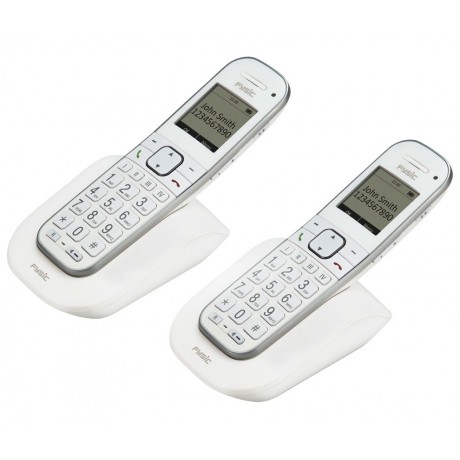 PROFOON PDX620 Dúo de teléfonos inalámbricos DECT Senior