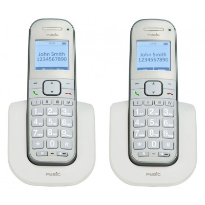 PROFOON PDX620 Dúo de teléfonos inalámbricos DECT Senior