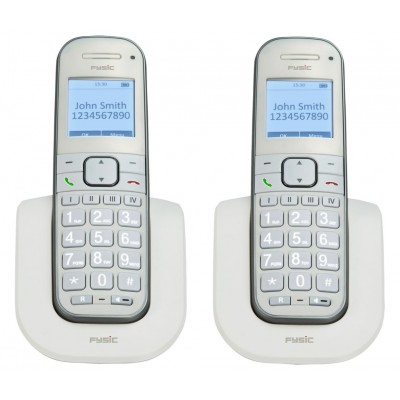 PROFOON PDX620 Dúo de teléfonos inalámbricos DECT Senior