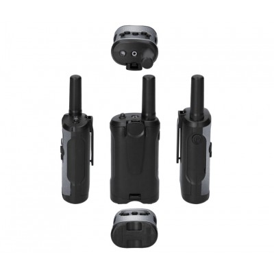 ALECTO Conjunto de 2 walkie-talkies 8 canales 7km FR-115GS