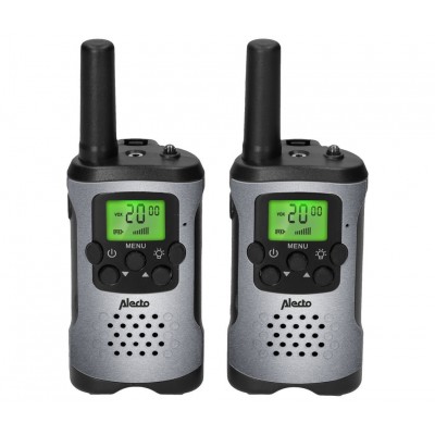 ALECTO Conjunto de 2 walkie-talkies 8 canales 7km FR-115GS