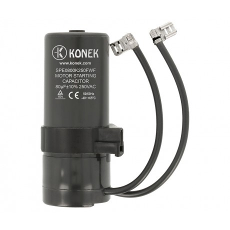 SPE0800K250FWF KONEK Condensador de arranque de motor 80MF