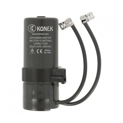 SPE0600K250FWF KONEK Condensador de arranque de motor 60MF