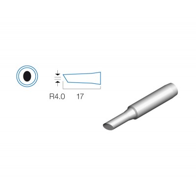Punta biselada de 1,0mm para soldadores 5SS-200-IRON - 5SI-216N-1C