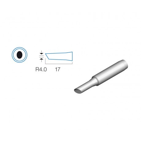Punta biselada de 1,0mm para soldadores 5SS-200-IRON - 5SI-216N-1C