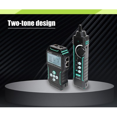 MT-7076 Tester de conexiones, rastreador y longitud de cables de red de Proskit