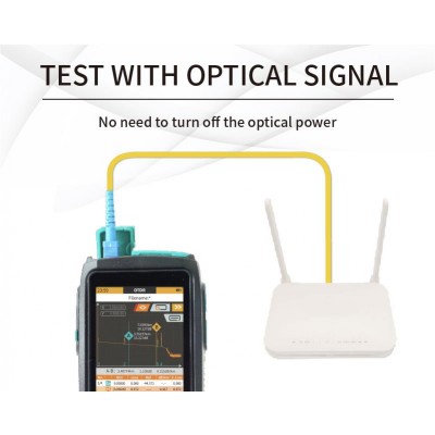 MT7620 Analizador de fibra óptica digital, OTDR, OPM, VFL, OLS.