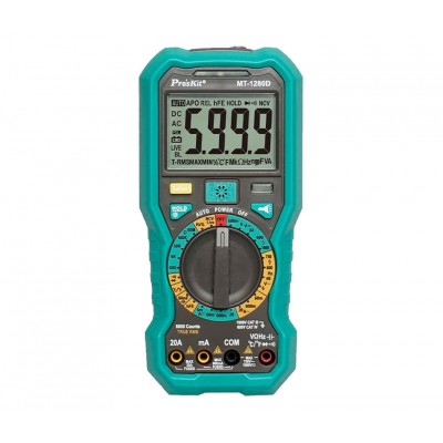MT-1280D Multímetro digital True RMS 3 5/6 dígitos CAT IV 600V de Proskit