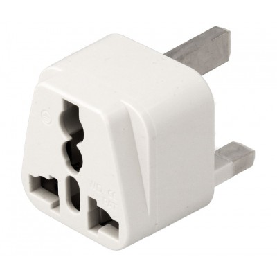 Adaptador de red macho UK a hembra Universal (5 unidades)