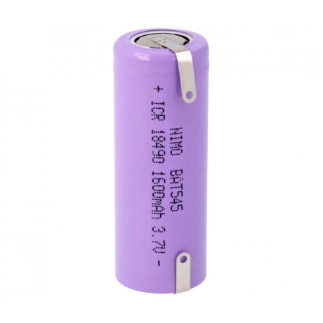 Batería recargable Li-Ion IRC18500-18490, SIN cto.de control