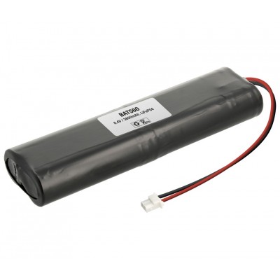 Pack de baterías recargable Litio Ferroso LiFeP04 6,4V/3600mAh