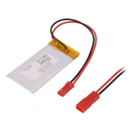 LP103053 Batería de reemplazo Li-Po con cables 10X30X53mm de 3.7V, 90mAh