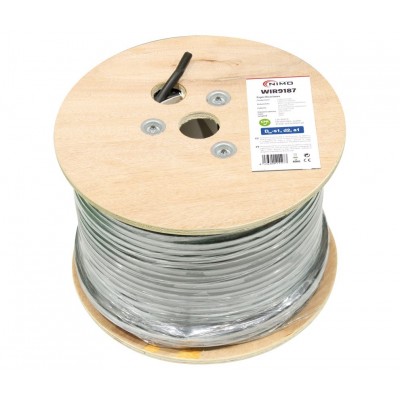 Cable para conexión de Placas Solares Cu-Sn 10,0mm² XLPE LSZH Negro 100m
